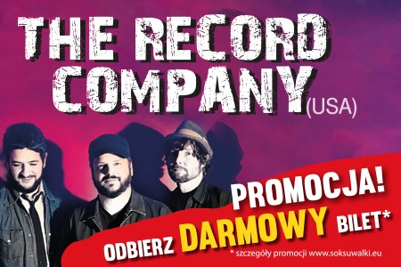 Blues w promocji! Specjalne oferty na koncert The Record Company!