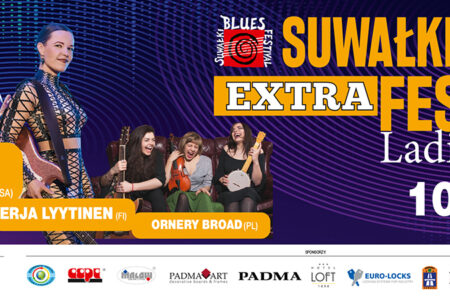 Koncert SUWAŁKI BLUES FESTIVAL 2022 EXTRA – Ladies Night na zakończenie festiwalu.