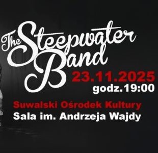 Koncert z kwartalnikiem „Twój Blues” koncert The Steepwater Band – 23 listopada